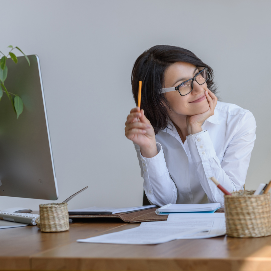 Thoughtful leader contemplating how life will be different after engaging in coaching